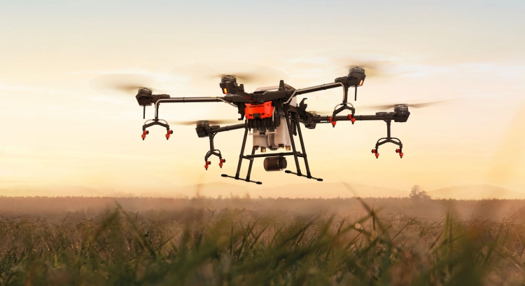 Новые дроны DJI для сельского хозяйства