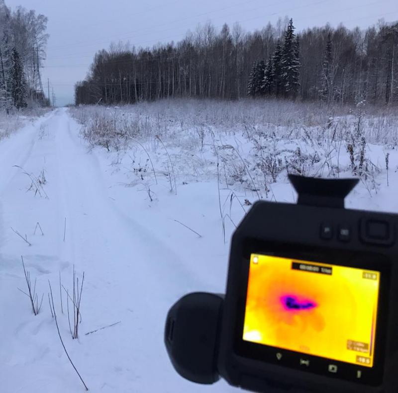 Специалисты ГК «Энергоскан» провели испытания первой в России камеры GF77 для поиска утечек метана